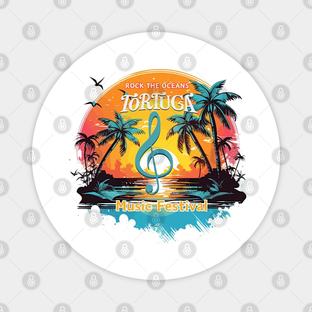 Tortuga music festival Magnet by smkworld